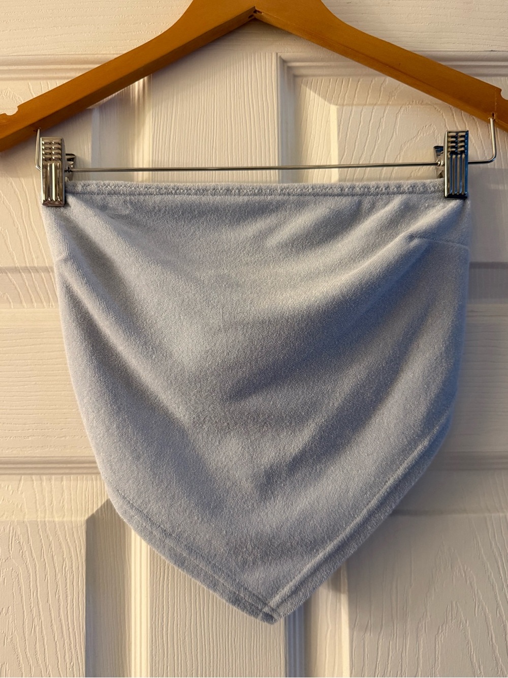 NWT NIA pastel blue bandana top